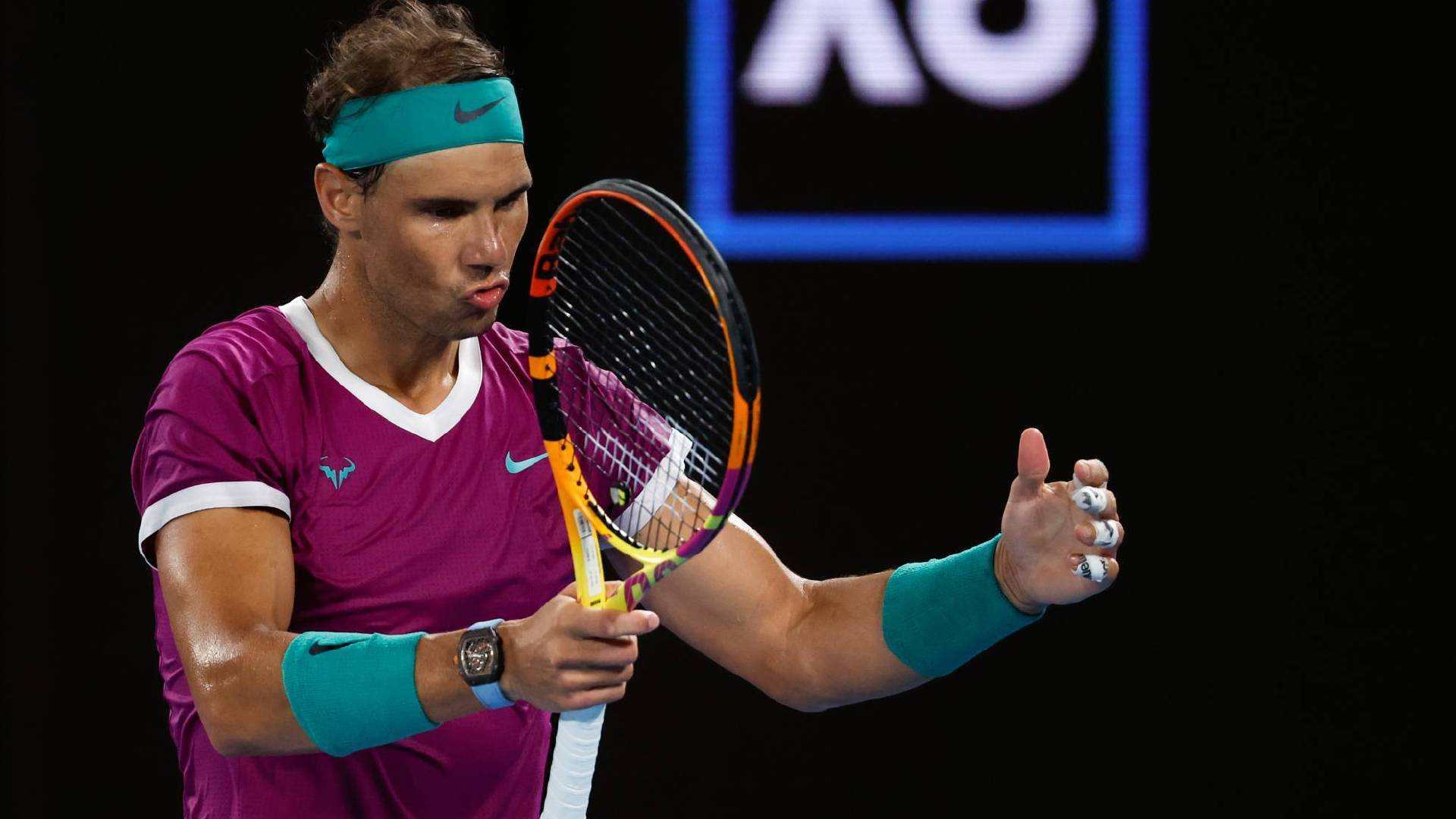 包含年终总决赛绝杀澳网，纳达尔高光表现的词条